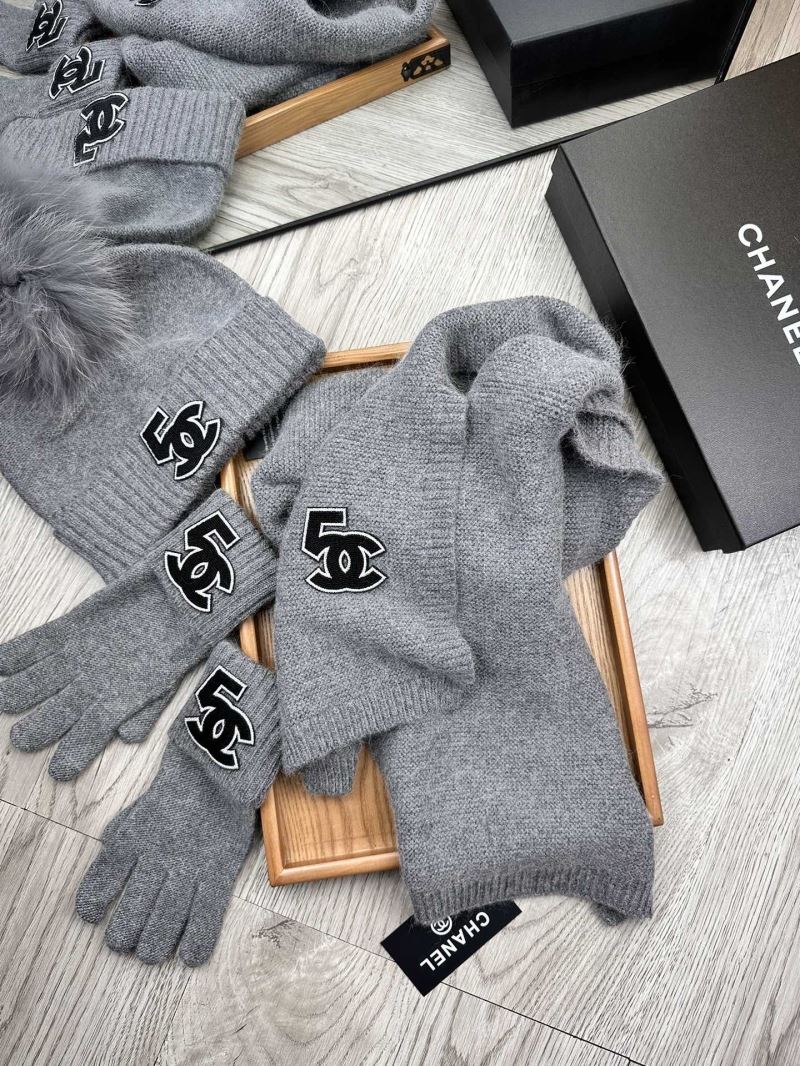 Chanel Caps Scarfs